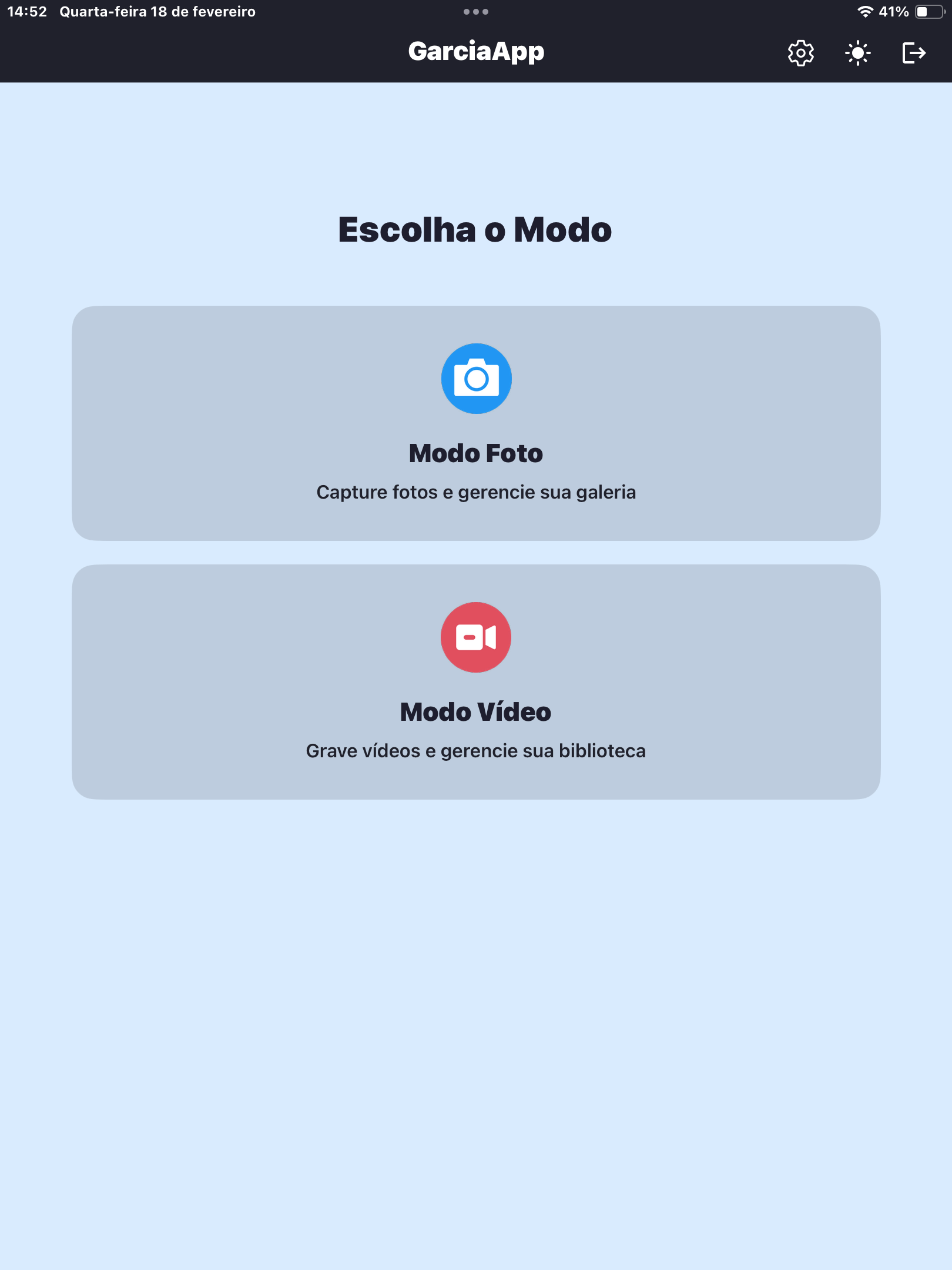 Interface de aplicativo mobile nativo focado em usabilidade, conversão e alta performance